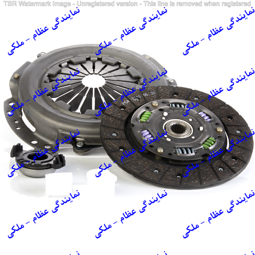 KIT3 کلاچ پژو 405 طرح زانتیا 1800 - ولئو
